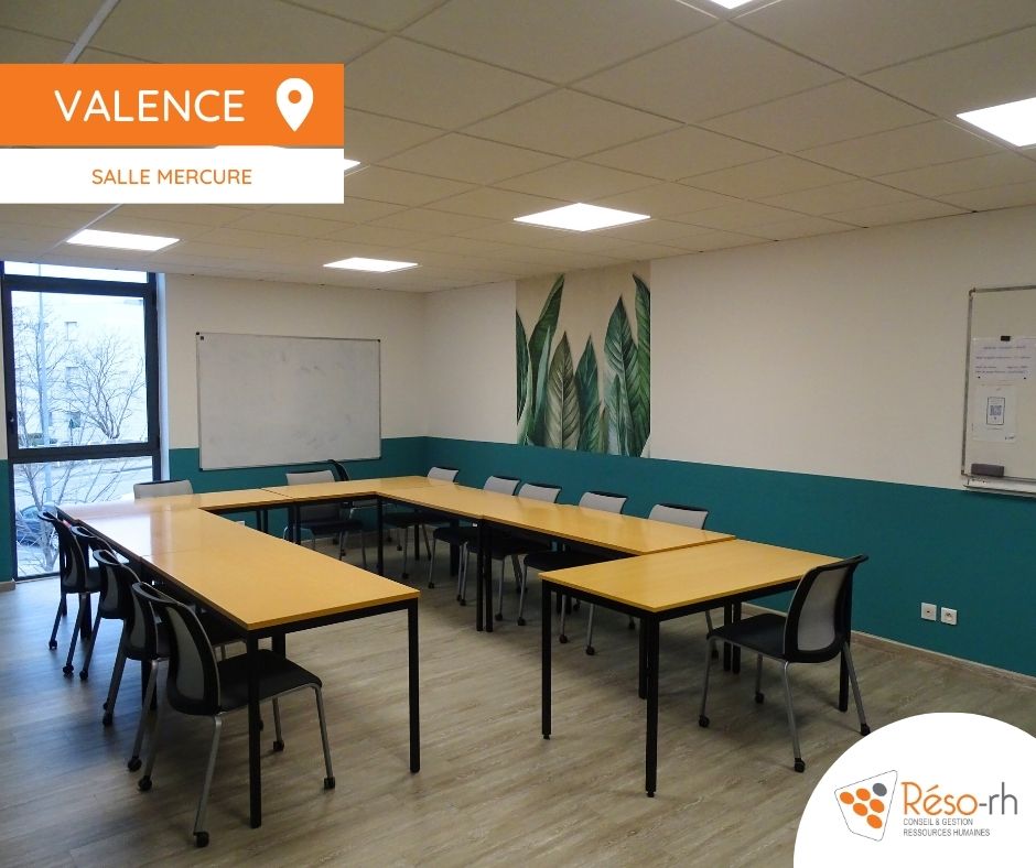 location salle formation réunion à Valence dans la Drôme
